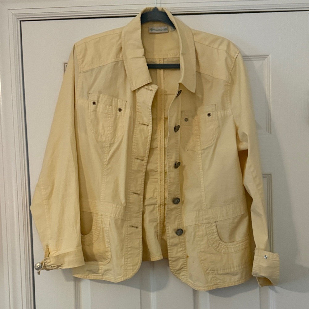 Lulu-B Light Yellow Jean Jacket